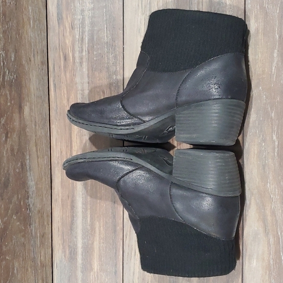 B.O.C by Born Women block heels ankle boots shoes sz 7.5 - Picture 6 of 11